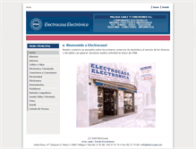 Tablet Screenshot of electrocasa.com